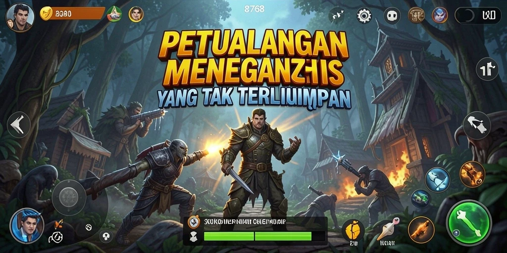Gameplay seru dalam petualangan eksplorasi yang menegangkan