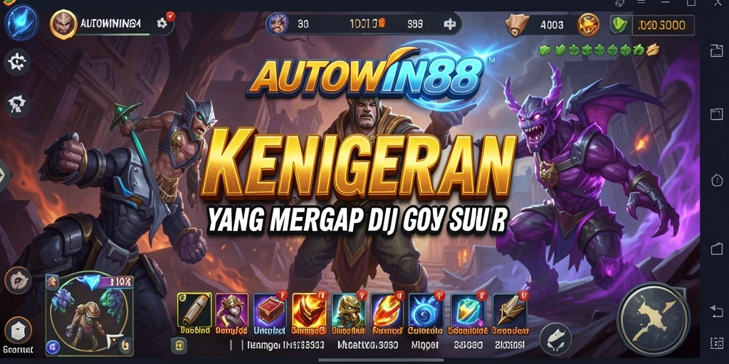 Screenshot gameplay AUTOWIN88 yang menunjukkan momen menegangkan di lokasi berhantu.