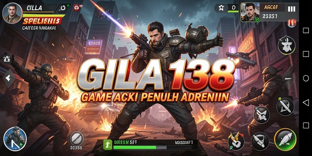 Tampilan gameplay seru di GILA138 dengan aksi mendebarkan.