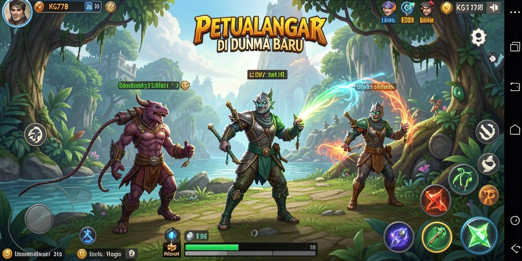 Tangkapan layar KG778 menunjukkan aksi berpetualang yang mendebarkan dan penuh tantangan.