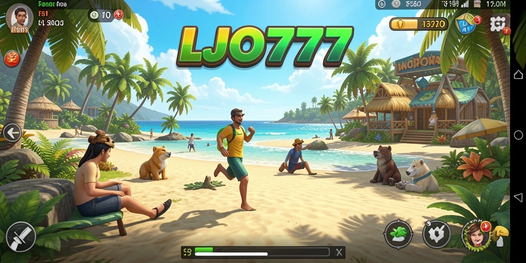 Screenshot LJO777 menampilkan gameplay yang seru dan mengasyikkan.