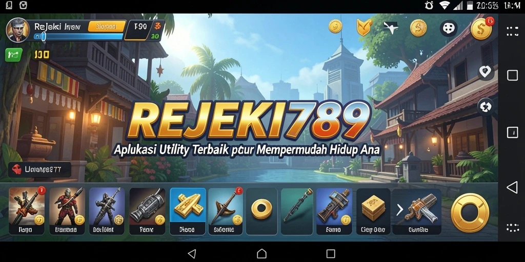 Tampilan antarmuka REJEKI789 yang ramah pengguna dan intuitif.