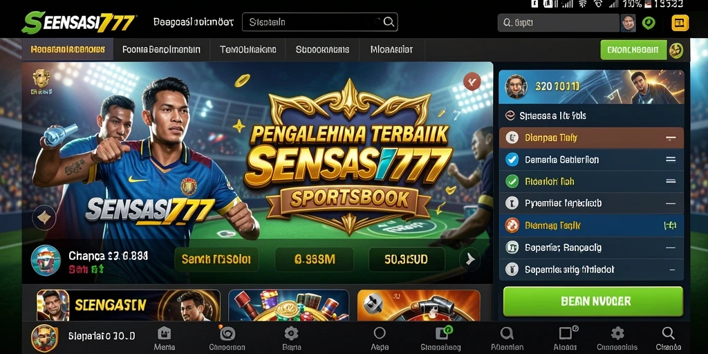 Tampilan gameplay SENSASI777 yang menarik dan interaktif.